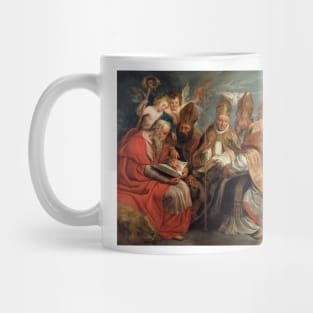 The Four Fathers of the Latin Church by Jacob Jordaens Mug